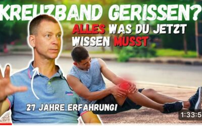 AKTUELLES 4 Die Kreuzband Masterclass – Was Du wissen musst, wenn es gerissen ist